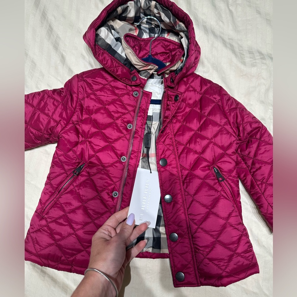 Burberry Girls 18 mo Quilted Jacket